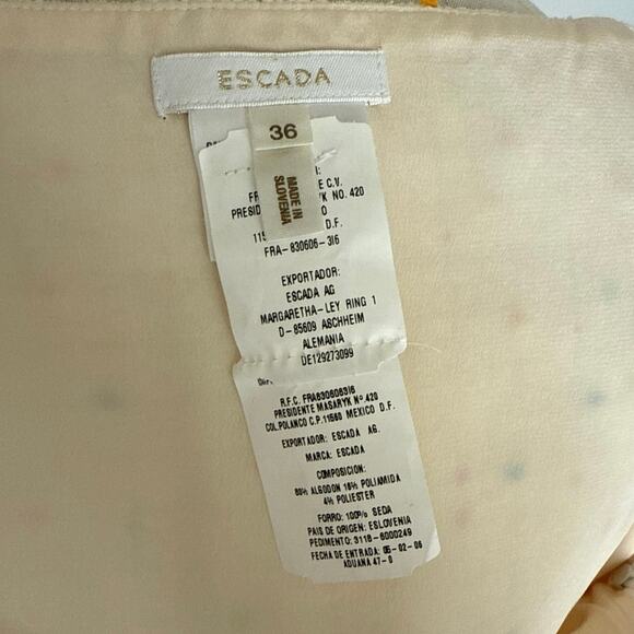 Vintage Escada Pastel Set Size 34/36 - Picture 10 of 10